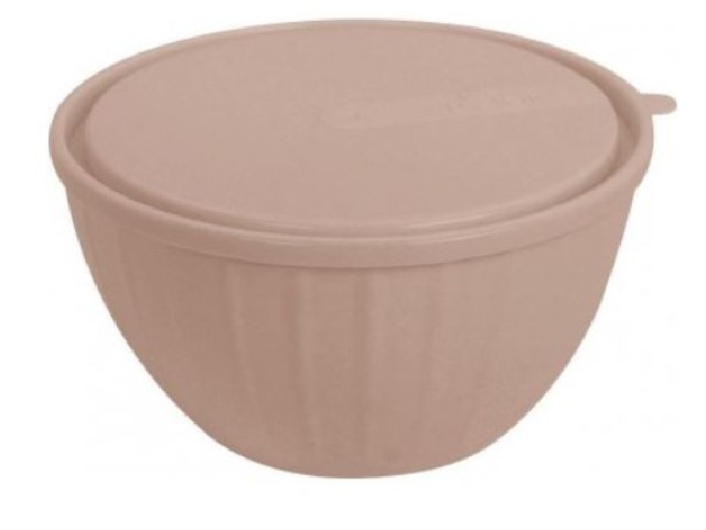 Салатник Sugar&Spice Vanilla с крышкой 2,8л латте